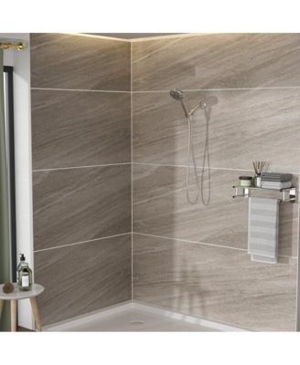 Многофункциональный регулируемый ручной душ RAINSKEN - Ручной душ с 8 функциями, матовый никель