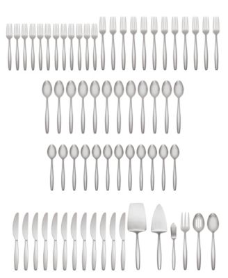 Зеркало Cambridge Silversmiths Holton из нержавеющей стали, 67 шт. Набор столовых приборов на 12 персон