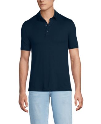 Поло Lands' End Big & Tall с коротким рукавом и высокой охлаждающей способностью