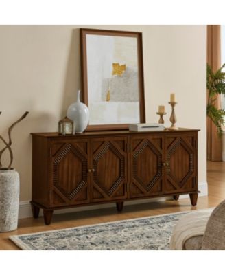 Современный сервант-буфет Streamdale Furniture середины века - орех