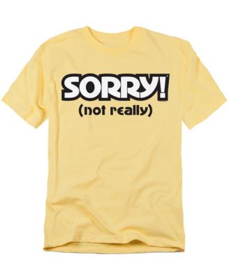 Мужская футболка Hasbro+ Sorry, Извините, Извините (не совсем)
