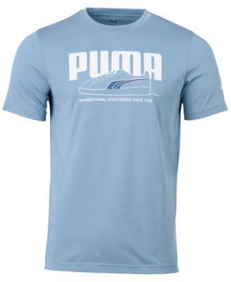 Мужская баскетбольная футболка с коротким рукавом и принтом Puma для мужчин