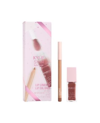 Косметика Kylie Cosmetics, 2 шт. Подарочный набор для подводки и масла для губ 