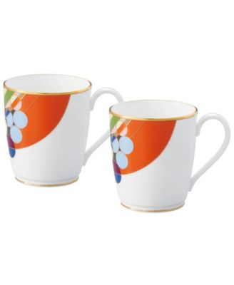 Набор воздушных шариков Noritake Frank Lloyd Wright March из 2 кружек по 10 унций.