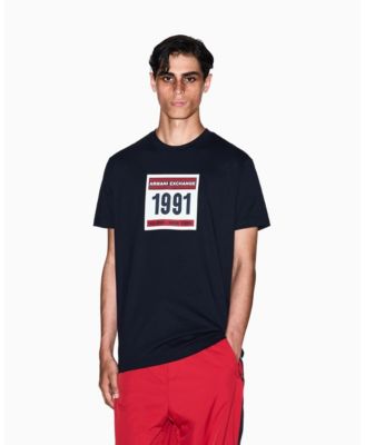 Мужская футболка A|X Armani Exchange с логотипом Grid Box 1991