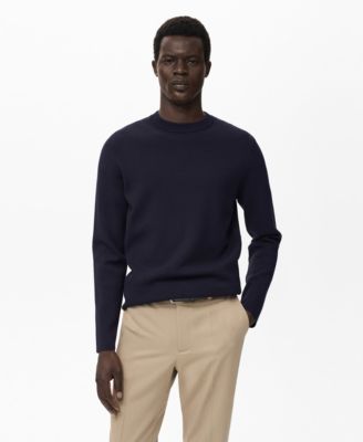 Мужской свитер средней вязки Mango обычного кроя