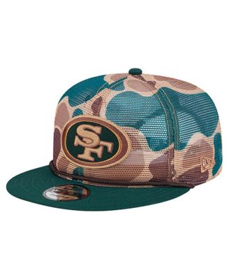 Мужская камуфляжная шляпа New Era San Francisco 49ers Duck Camo 9FIFTY Snapback
