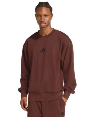мужская толстовка adidas Essentials Feel Cozy с круглым вырезом для занятий спортом