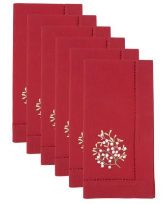 Салфетка для вышивания бисером Saro Lifestyle, набор из 6 салфеток для вышивания бисером