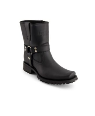 Мужские кожаные байкерские ботинки Forastero с застежкой-молнией