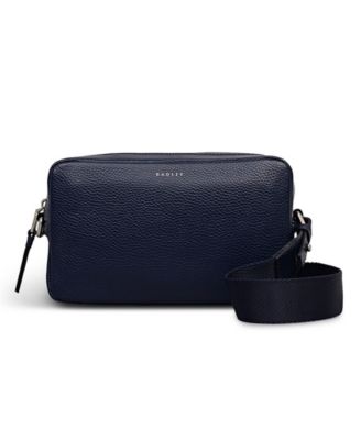 Маленькая сумка через плечо Radley London Tavistock на молнии синего цвета