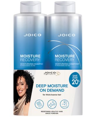 Зимний шампунь и кондиционер Joico Moisture Recovery Winter Litre Duo без цвета