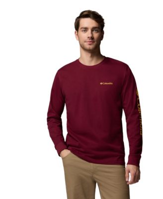 Мужская футболка с длинным рукавом Columbia Fundamental с графическим рисунком