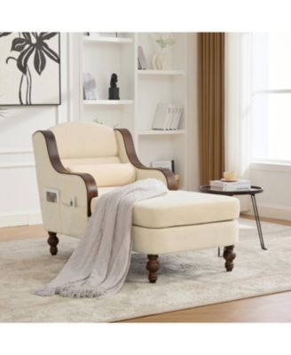 Мебель Streamdale Furniture - большой шезлонг для отдыха в помещении, диван-кровать