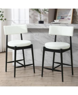 Современный табурет-стойка Streamdale Furniture середины века (2 комплекта)