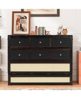 Полноразмерная кровать-трансформер Streamdale Furniture с большими выдвижными ящиками