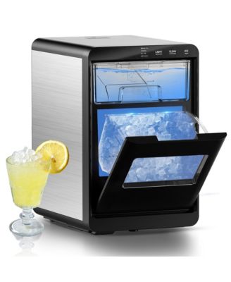 Портативный льдогенератор Euhomy Nugget Ice емкостью 45 фунтов в день с автоматической очисткой