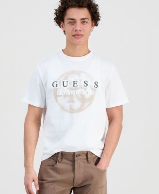 Мужская футболка GUESS с нашивкой с логотипом 4G