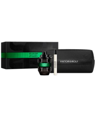 Viktor & Rolf Spicebomb Night Vision, 3 шт. Подарочный набор туалетной воды с дорожным спреем и дизайнерской сумочкой, без цвета.