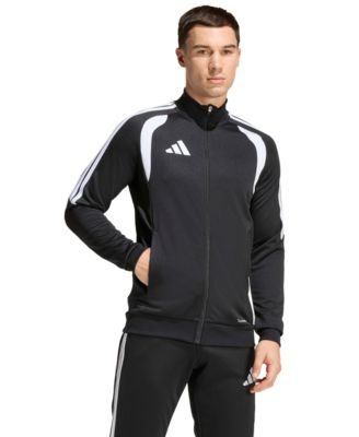 мужская тренировочная куртка adidas Tiro 26 League на молнии спереди, черная