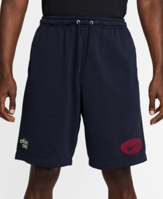 Мужские спортивные шорты Nike Club French Terry стандартной посадки синего цвета
