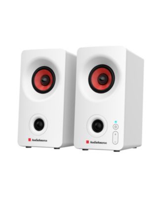 AudioSource 2.0 Стерео Bluetooth 5.3 с двумя динамиками для настольных ПК белый