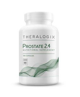 Пищевая добавка Theralogix Prostate 2.4 - 90-дневный запас - Поддерживает здоровье тканей предстательной железы - Ликопин, витамин D3 и многое другое - Сертифицированная NSF мультивитаминная добавка.