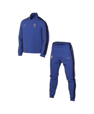 Мужской спортивный костюм Nike Royal France National Team 2026 Strike Dri-FIT синего цвета