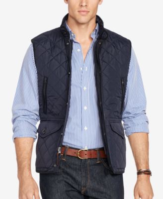 macy's polo vest