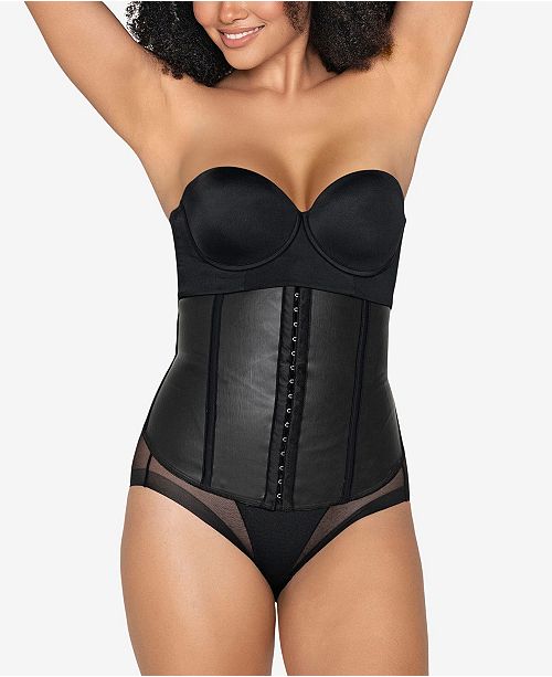 Leonisa Women S Extra Firm Control Latex Waist Trainer Reviews Shapewear Women Macy S Pretty floral lace or daring vinyl, our girdles meet both the angelic and devilish sides of your personality. women s extra firm control latex waist trainer