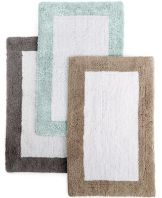 Hotel Collection CLOSEOUT! Colorblock 30" X 50" Bath Rug, Created For ...