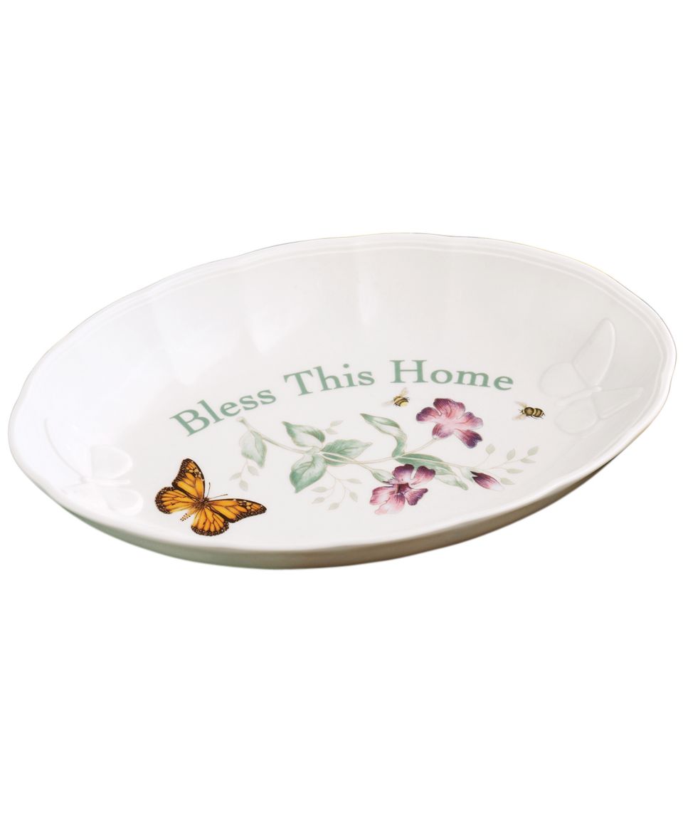 Lenox Dinnerware, Butterfly Meadow Sentiment Trivet Friends   Casual