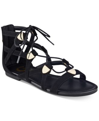 g by guess gladiator sandals