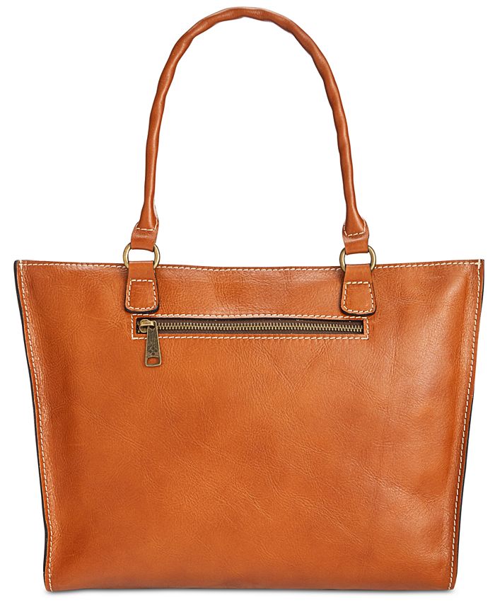 Patricia Nash Zancona Smooth Leather Tote & Reviews Handbags