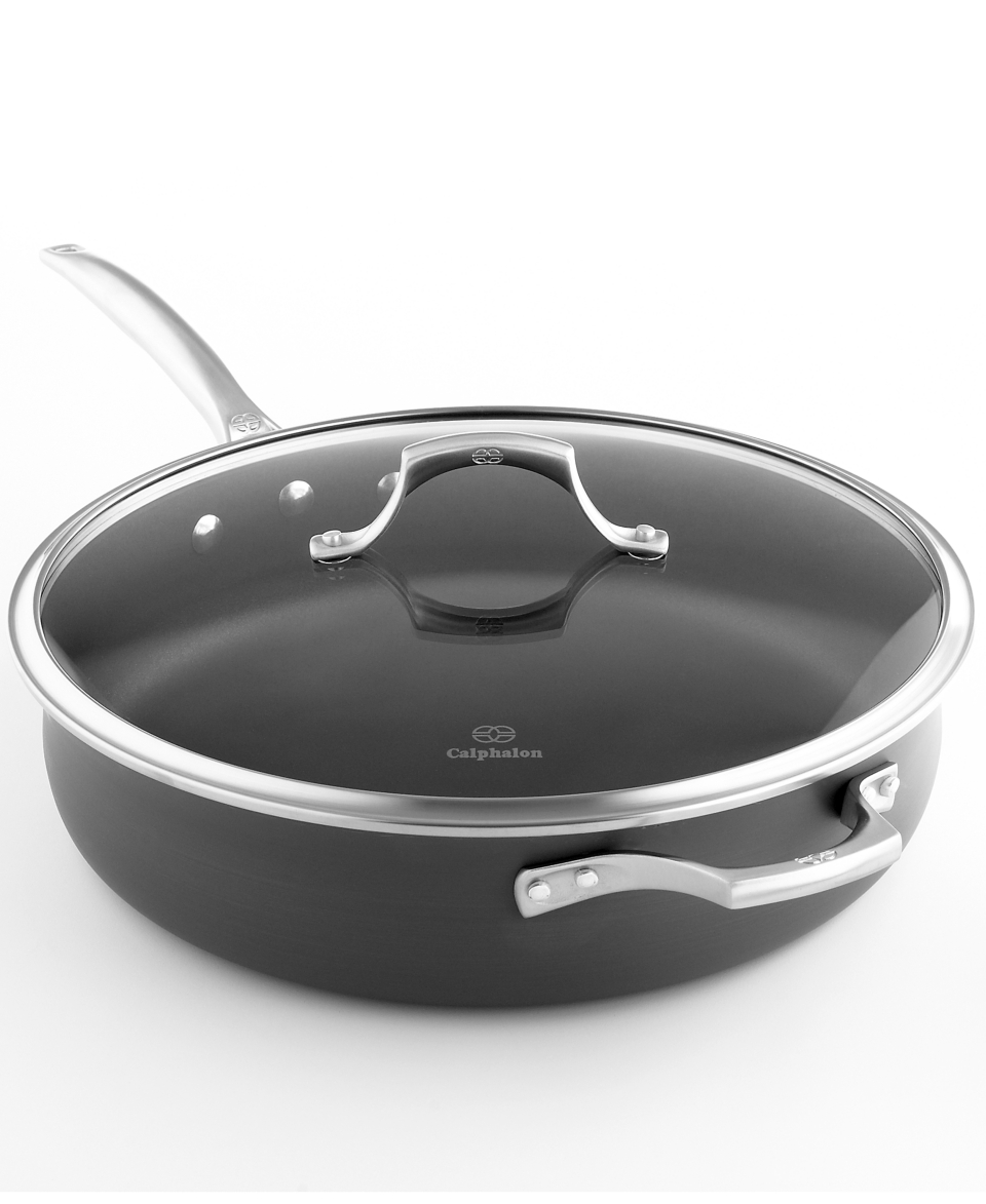 Calphalon Unison Nonstick Sear Covered Saute Pan, 6 Qt.