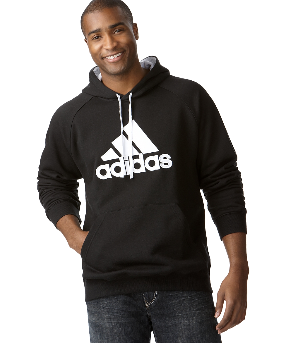    Adidas Hoodie, Attitude Logo Fleece  