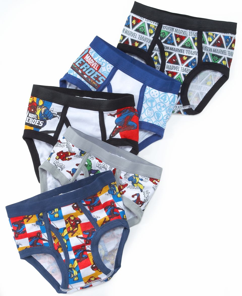 Handcraft Kids Underwear, Boys or Little Boy Five Pack Justice League