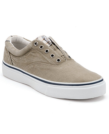 Sperry Top-Sider Striper Laceless Sneakers - Shoes - Men - Macy's