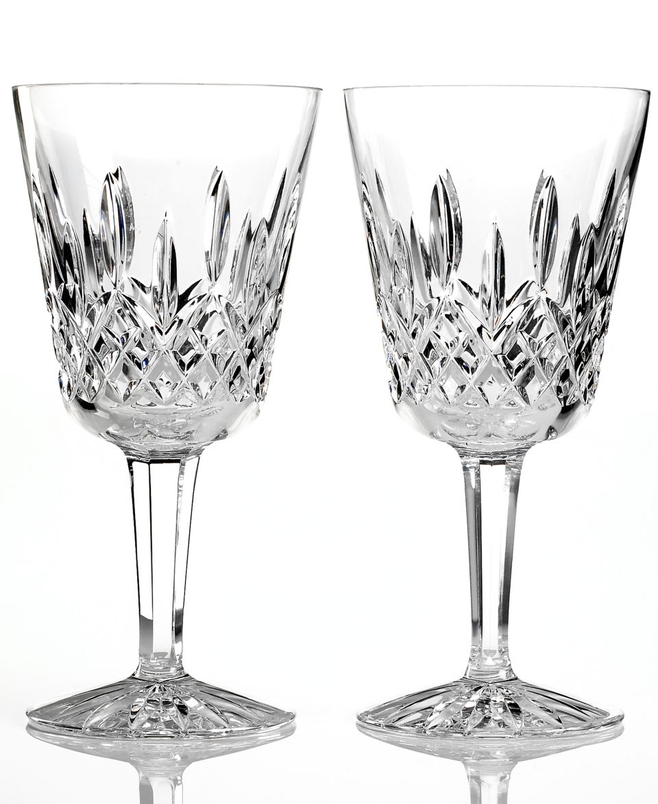 Waterford Wine Glasses, Set of 2 Lismore   Stemware & Cocktail