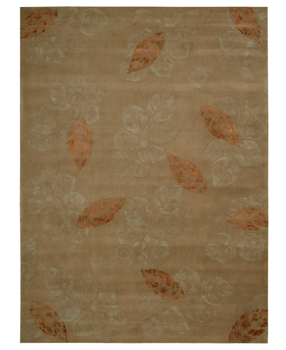 Nourison Area Rug, Julian JL62 Brown 7.6 x 9.6   Rugs