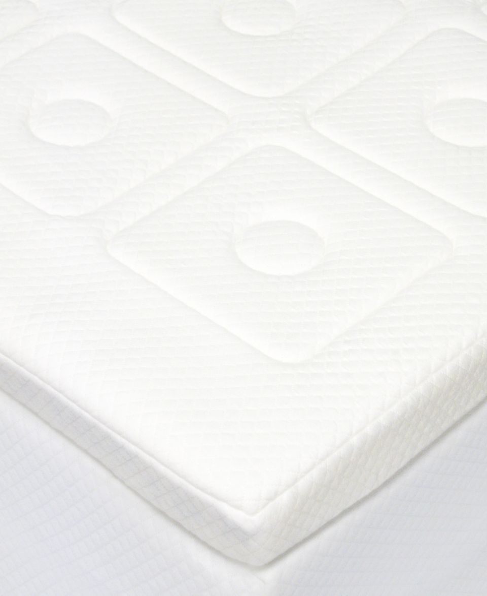 Sensorpedic Luxury Euro Style Memory Foam Mattress Topper   Mattress 