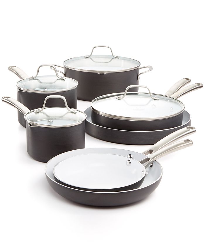 Calphalon Classic Ceramic 11Pc. Cookware Set & Reviews Cookware Sets