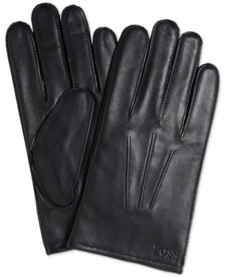 hugo boss gloves mens