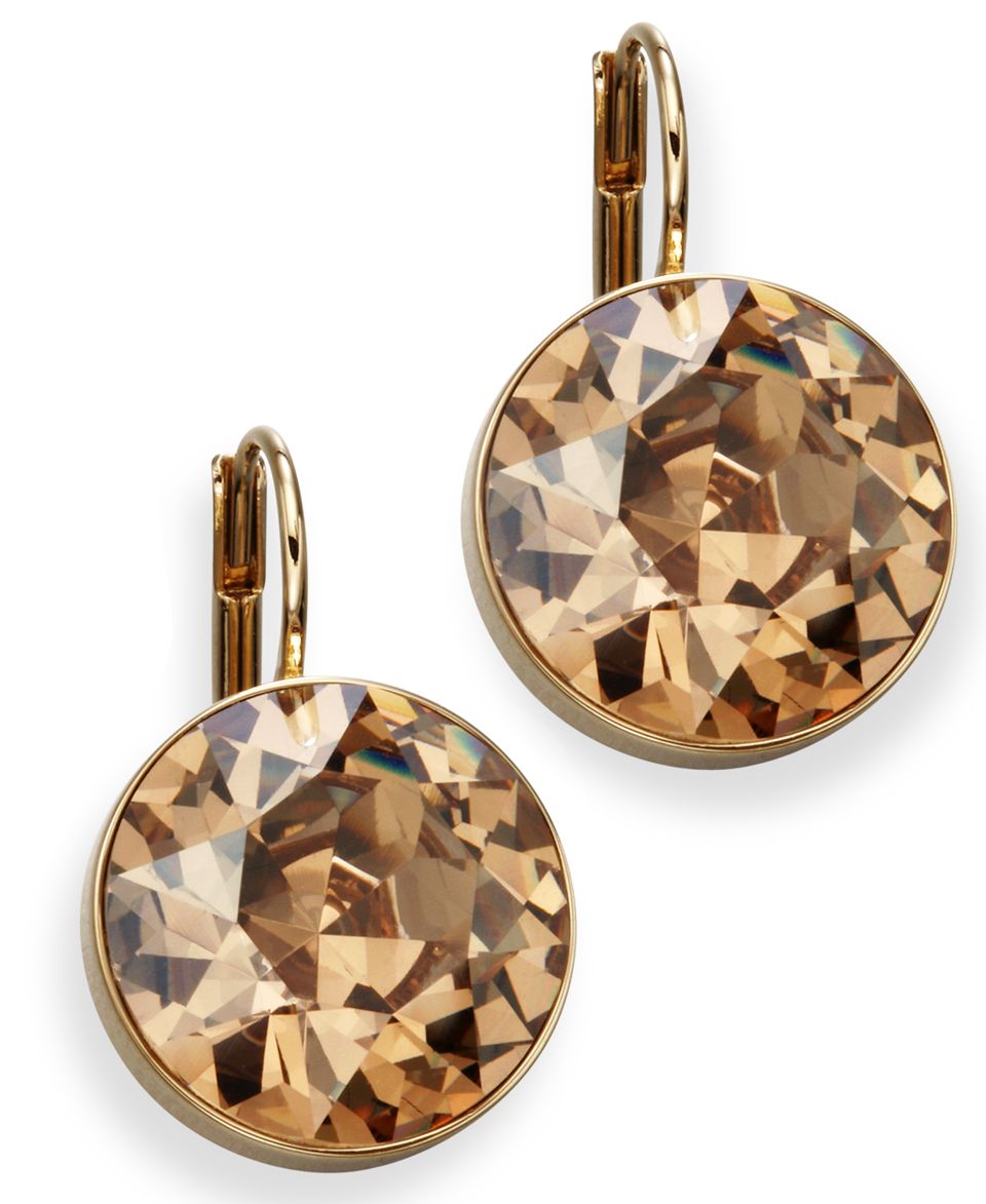 Swarovski Earrings, Bella Round Crystal Earrings   Fashion Jewelry