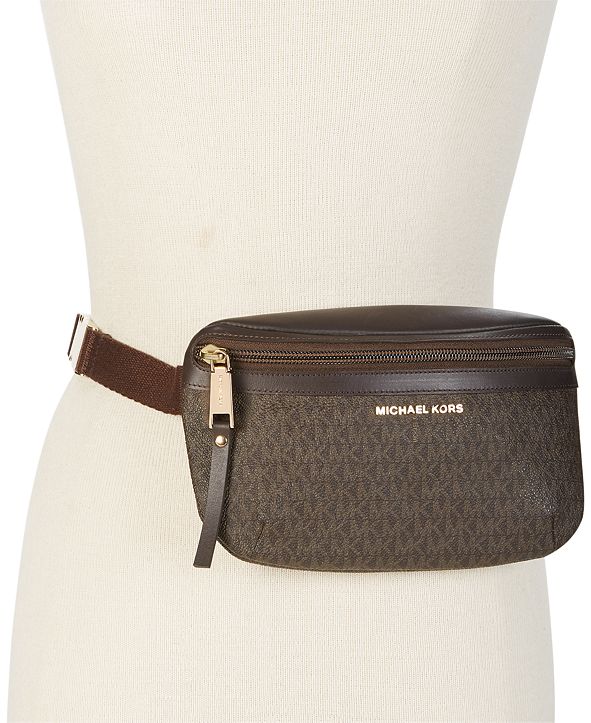 Michael Kors Signature Fanny Pack, Created for Macy's & Reviews - Macy's