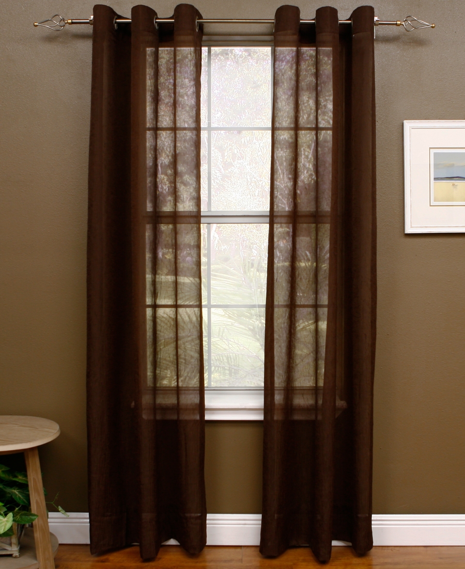 Miller Curtains Window Treatments, Preston 48 x 108 Panel   Sheer