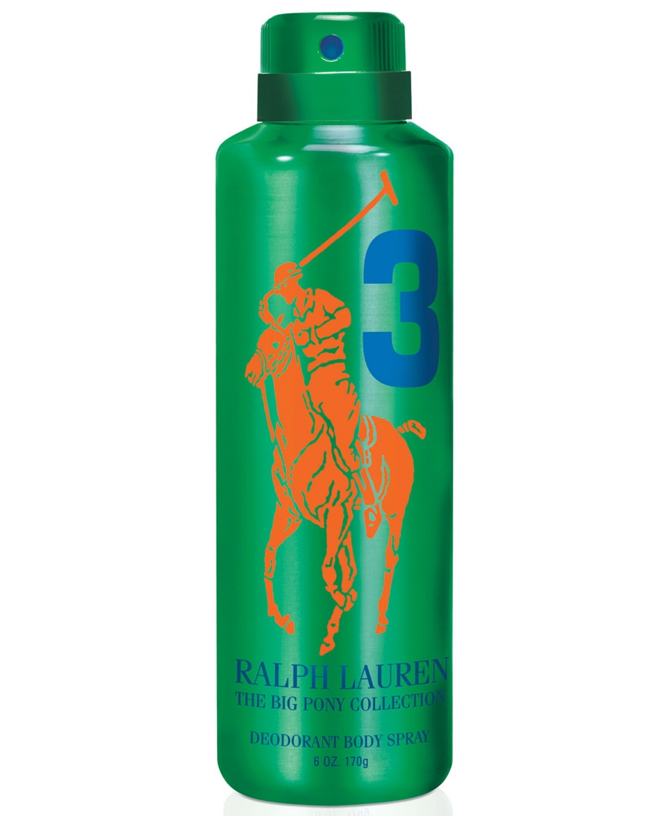 Ralph Lauren Polo Big Pony Number #3 All Over Body Spray, 6.7 oz