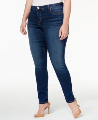 macys plus size skinny jeans