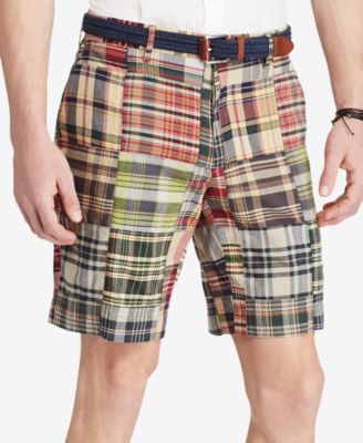 Classic-Fit Madras Shorts 