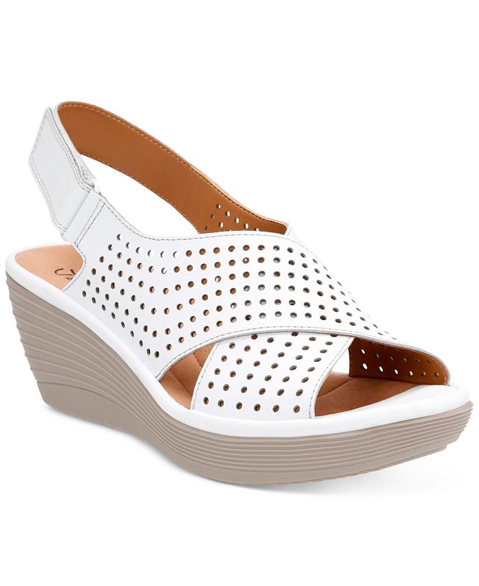 Clarks Collection Women's Reedly Variel Wedge Sandals & Reviews